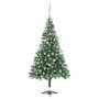 Árbol de Navidad artificial con luces y bolas 230 ramas 120 cm de vidaXL, Arboles de navidad - Ref: Foro24-3077573, Precio: 5...