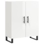 Tall white glossy plywood sideboard 69.5x34x180 cm by vidaXL, Sideboards - Ref: Foro24-3198235, Price: 197,61 €, Discount: %