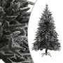 Künstlicher Weihnachtsbaum mit Lichtern und Schnee PVC&PE 120 cm von vidaXL, Weihnachtsbäume - Ref: Foro24-3077783, Preis: 83...