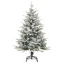 Árbol de Navidad con LED, bolas y nieve PVC&PE 120 cm de vidaXL, Arboles de navidad - Ref: Foro24-3077879, Precio: 113,91 €, ...