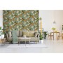 DUTCH WALLCOVERINGS Green fish/flower wallpaper by DUTCH WALLCOVERINGS, Painted paper - Ref: Foro24-430637, Price: 42,99 €, D...