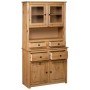 Panama style solid pine wood sideboard 93x40.5x180 cm by vidaXL, Lockers and storage cabinets - Ref: Foro24-282700, Price: 37...