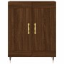 Tall oak brown plywood sideboard 69.5x34x180 cm by vidaXL, Sideboards - Ref: Foro24-3195778, Price: 142,03 €, Discount: %