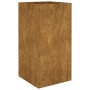 Corten steel planter 40x40x80 cm by vidaXL, Pots and planters - Ref: Foro24-824524, Price: 93,47 €, Discount: %