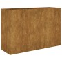 Corten steel planter 120x40x80 cm by vidaXL, Pots and planters - Ref: Foro24-824526, Price: 123,12 €, Discount: %