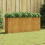 Corten steel planter 200x40x80 cm by vidaXL, Pots and planters - Ref: Foro24-824527, Price: 185,51 €, Discount: %