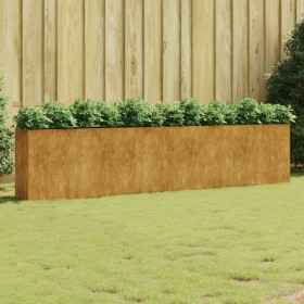 Jardinera acero corten 360x40x80 cm de vidaXL, Maceteros y jardineras - Ref: Foro24-824529, Precio: 439,35 €, Descuento: %