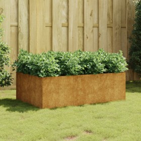 Corten steel planter 120x80x40 cm by vidaXL, Pots and planters - Ref: Foro24-824532, Price: 96,99 €, Discount: %