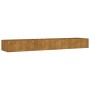 Jardinera acero corten 360x80x40 cm de vidaXL, Maceteros y jardineras - Ref: Foro24-824535, Precio: 205,94 €, Descuento: %