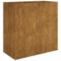 Jardinera de acero corten 40x80x80 cm de vidaXL, Maceteros y jardineras - Ref: Foro24-824536, Precio: 138,99 €, Descuento: %