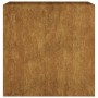 Jardinera de acero corten 40x80x80 cm de vidaXL, Maceteros y jardineras - Ref: Foro24-824536, Precio: 138,99 €, Descuento: %