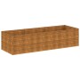 Jardinera de acero corten 290x100x69 cm de vidaXL, Maceteros y jardineras - Ref: Foro24-152004, Precio: 190,99 €, Descuento: %