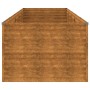 Jardinera de acero corten 479x100x69 cm de vidaXL, Maceteros y jardineras - Ref: Foro24-152006, Precio: 279,99 €, Descuento: %