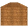 Jardinera de acero corten 1150x100x69 cm de vidaXL, Maceteros y jardineras - Ref: Foro24-152010, Precio: 525,48 €, Descuento: %