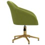 4pcs Light Green Velvet Swivel Dining Chairs by vidaXL, dining chairs - Ref: Foro24-3089708, Price: 293,99 €, Discount: %