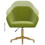 4pcs Light Green Velvet Swivel Dining Chairs by vidaXL, dining chairs - Ref: Foro24-3089708, Price: 293,99 €, Discount: %