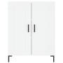 Tall white plywood sideboard 69.5x34x180 cm by vidaXL, Sideboards - Ref: Foro24-3195787, Price: 172,57 €, Discount: %