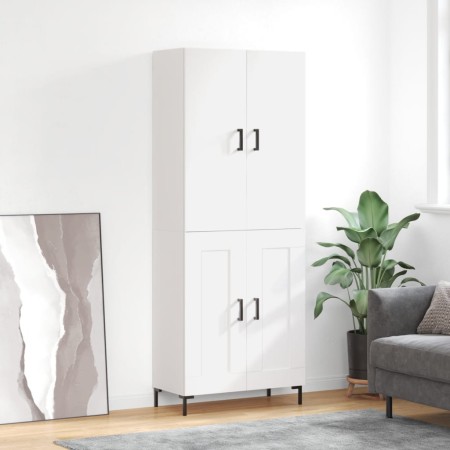 High glossy white plywood sideboard 69.5x34x180 cm by vidaXL, Sideboards - Ref: Foro24-3195789, Price: 152,99 €, Discount: %