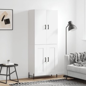 Tall white plywood sideboard 69.5x34x180 cm by vidaXL, Sideboards - Ref: Foro24-3195795, Price: 156,99 €, Discount: %