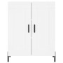 Tall white plywood sideboard 69.5x34x180 cm by vidaXL, Sideboards - Ref: Foro24-3195795, Price: 160,10 €, Discount: %