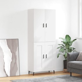 Tall white plywood sideboard 69.5x34x180 cm by vidaXL, Sideboards - Ref: Foro24-3195803, Price: 147,99 €, Discount: %