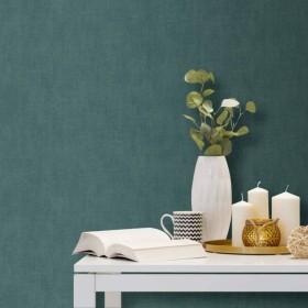 DUTCH WALLCOVERINGS Papel pintado verde liso de DUTCH WALLCOVERINGS, Papel pintado - Ref: Foro24-437394, Precio: 31,99 €, Des...