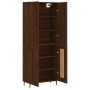 Tall oak brown plywood sideboard 69.5x34x180 cm by vidaXL, Sideboards - Ref: Foro24-3195810, Price: 140,99 €, Discount: %