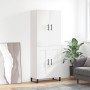 Tall white plywood sideboard 69.5x34x180 cm by vidaXL, Sideboards - Ref: Foro24-3195811, Price: 168,66 €, Discount: %