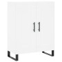 Tall white plywood sideboard 69.5x34x180 cm by vidaXL, Sideboards - Ref: Foro24-3195811, Price: 168,66 €, Discount: %