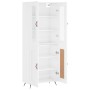 High glossy white plywood sideboard 69.5x34x180 cm by vidaXL, Sideboards - Ref: Foro24-3198315, Price: 160,64 €, Discount: %