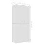 White plywood shoe cabinet 80x39x178 cm by vidaXL, Shoe racks and shoe organizers - Ref: Foro24-802858, Price: 133,05 €, Disc...