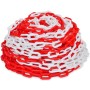 Warning chains 2 units plastic red and white 30 m by vidaXL, Safety signs - Ref: Foro24-3057524, Price: 63,21 €, Discount: %