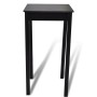 Bar table with 2 black bar stools by vidaXL, Furniture sets for kitchens and dining rooms - Ref: Foro24-160726, Price: 274,72...