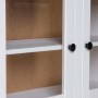 White Panama style solid pine wood sideboard 93x40.5x180 cm by vidaXL, Lockers and storage cabinets - Ref: Foro24-282702, Pri...