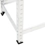 2-tier tire rack steel silver 110x40x110 cm by vidaXL, Industrial shelving - Ref: Foro24-152891, Price: 49,88 €, Discount: %