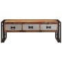 Solid recycled wood coffee table with 3 drawers 100x50x35 cm by vidaXL, Coffee table - Ref: Foro24-244941, Price: 183,33 €, D...