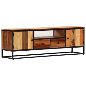 Mueble para TV de madera maciza reciclada 120x30x40 cm de vidaXL, Muebles TV - Ref: Foro24-282726, Precio: 139,43 €, Descuent...