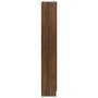 Vitrina madera contrachapada roble marrón 82,5x30,5x185,5 cm de vidaXL, Librerías y estanterías - Ref: Foro24-815623, Precio:...