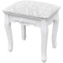 Dressing table with stool and 3 white mirrors by vidaXL, Bedroom Dressers - Ref: Foro24-241483, Price: 229,08 €, Discount: %