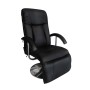 Sillón de masaje de cuero sintético negro de vidaXL, Sillones de masaje eléctricos - Ref: Foro24-240064, Precio: 267,99 €, De...