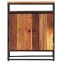 Aparador de madera maciza reciclada y acero 60x35x76 cm de vidaXL, Aparadores - Ref: Foro24-282727, Precio: 147,99 €, Descuen...