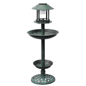 Solar Lighted Bird Bath/Feeder by vidaXL, Birdbaths - Ref: Foro24-40537, Price: 46,49 €, Discount: %