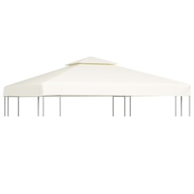 Gazebo replacement cover 310 g/m² cream white 3x3 m by vidaXL, Covers for tents and gazebos - Ref: Foro24-40874, Price: 61,90...