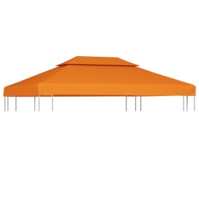 Cubierta de repuesto de cenador 310 g/m² naranja 3x4 m de vidaXL, Cubiertas para carpas y cenadores - Ref: Foro24-40883, Prec...