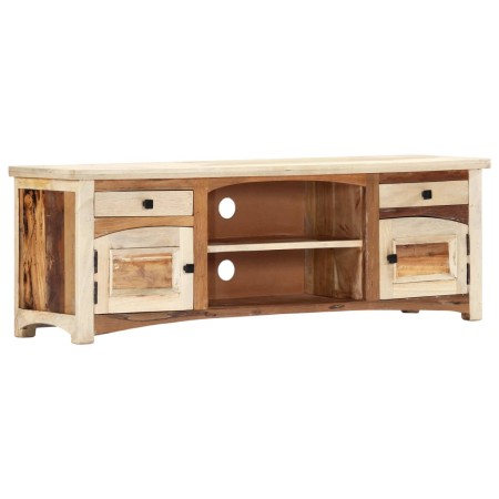 Mueble para TV de madera maciza reciclada 120x30x40 cm de vidaXL, Muebles TV - Ref: Foro24-282729, Precio: 174,99 €, Descuent...