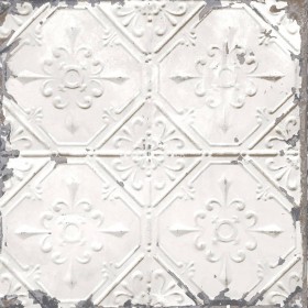 DUTCH WALLCOVERINGS White tin ceiling wallpaper by DUTCH WALLCOVERINGS, Painted paper - Ref: Foro24-430627, Price: 58,99 €, D...