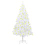 Künstlicher Weihnachtsbaum mit LED und dicken Zweigen weiß 150 cm von vidaXL, Weihnachtsbäume - Ref: Foro24-3077454, Preis: 4...