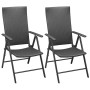 Stackable garden chairs 2 units black synthetic rattan by vidaXL, Garden chairs - Ref: Foro24-42796, Price: 133,80 €, Discoun...