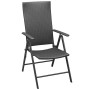 Stackable garden chairs 2 units black synthetic rattan by vidaXL, Garden chairs - Ref: Foro24-42796, Price: 133,80 €, Discoun...