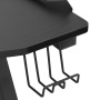 Gaming desk with LED light Y shape black 90x60x75 cm by vidaXL, Desks - Ref: Foro24-325422, Price: 125,13 €, Discount: %